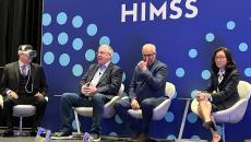 Healthcare AI experts on a panel at HIMSS24